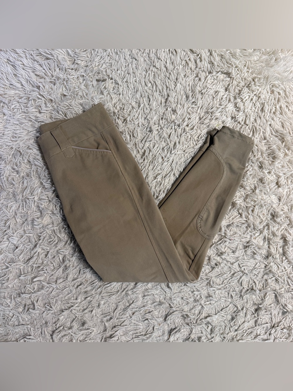 Women’s Size 26R Tan Smartpak Knee Patch Horseback Riding Breeches